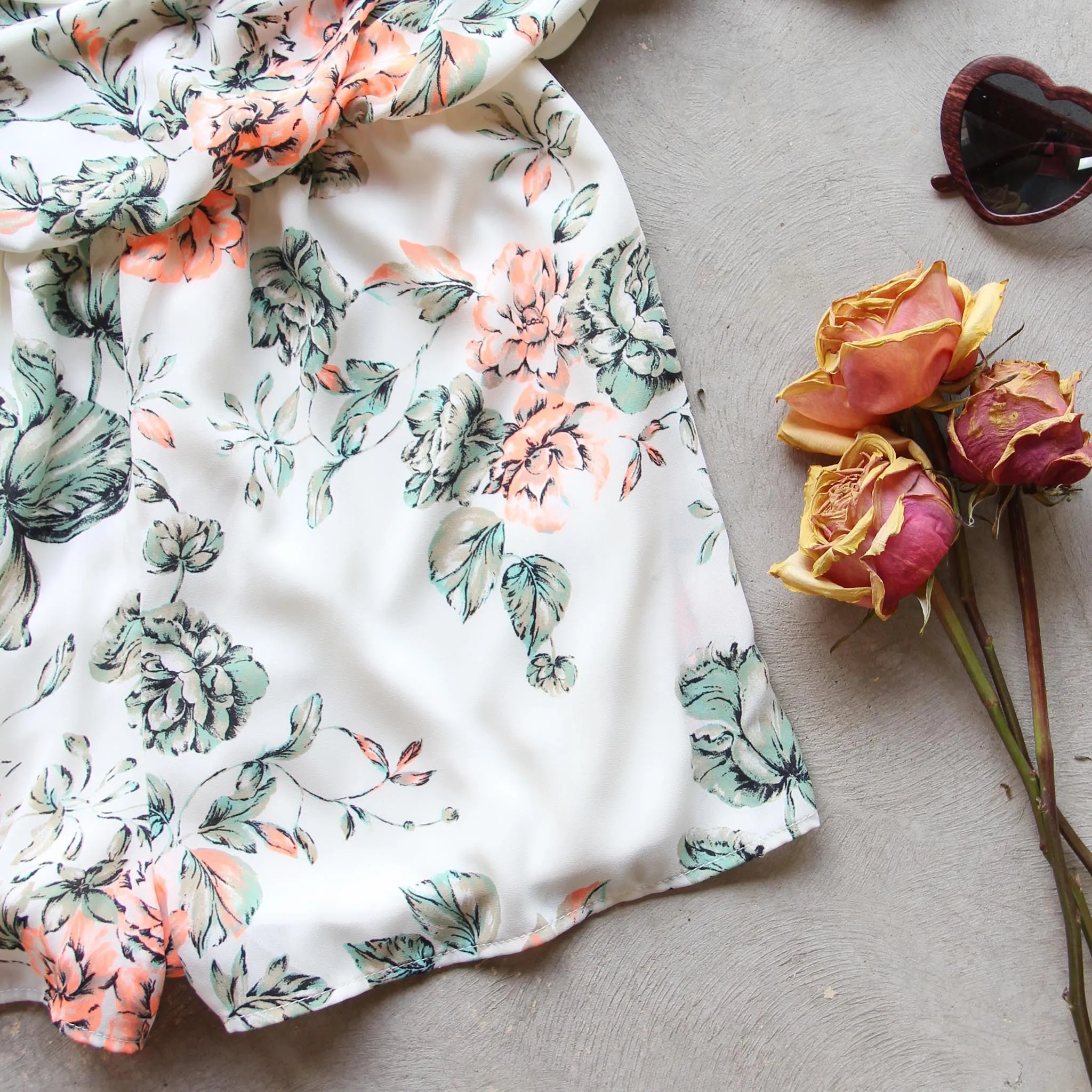 Faded Bloom Romper