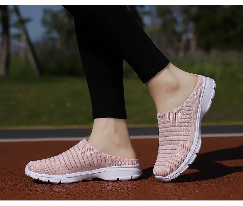 Fly Flot Slippers For Women's Breathable Mesh Slip