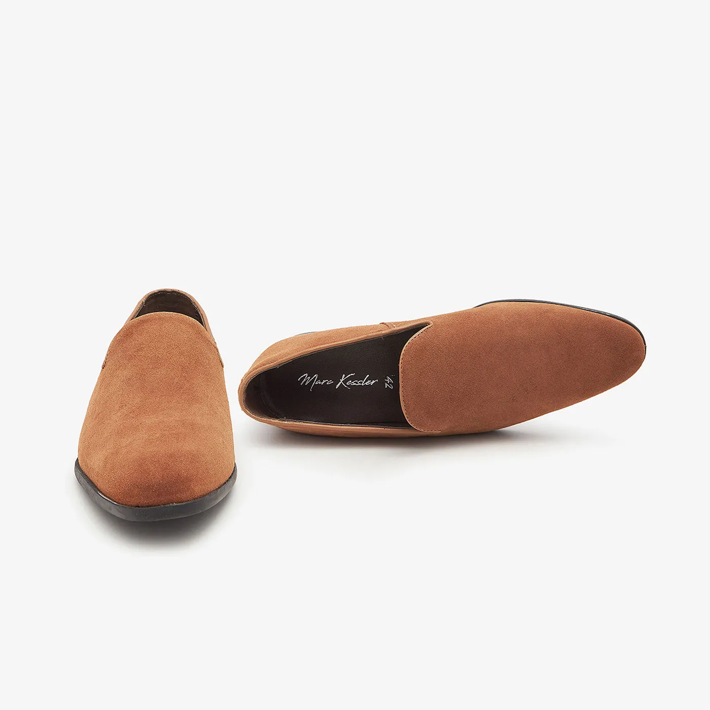 Formal Suede Loafers