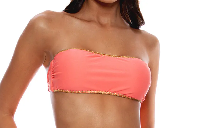 Free Form Bandeau-High Leg Bikini ::RET