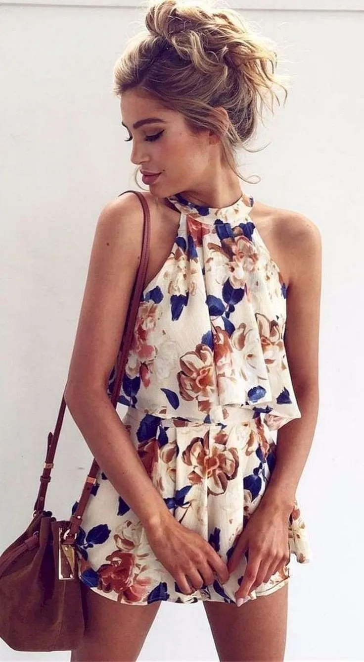 Friday Floral Two Piece Romper