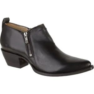 FRYE SACHA MOTO SHOOTIE LEATHER BOOTIES