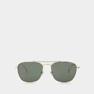 Gg1183S Sunglasses - Gucci  - Gold/Grey - Metal