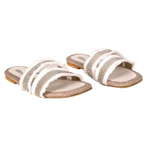 Glitter wave slipper
