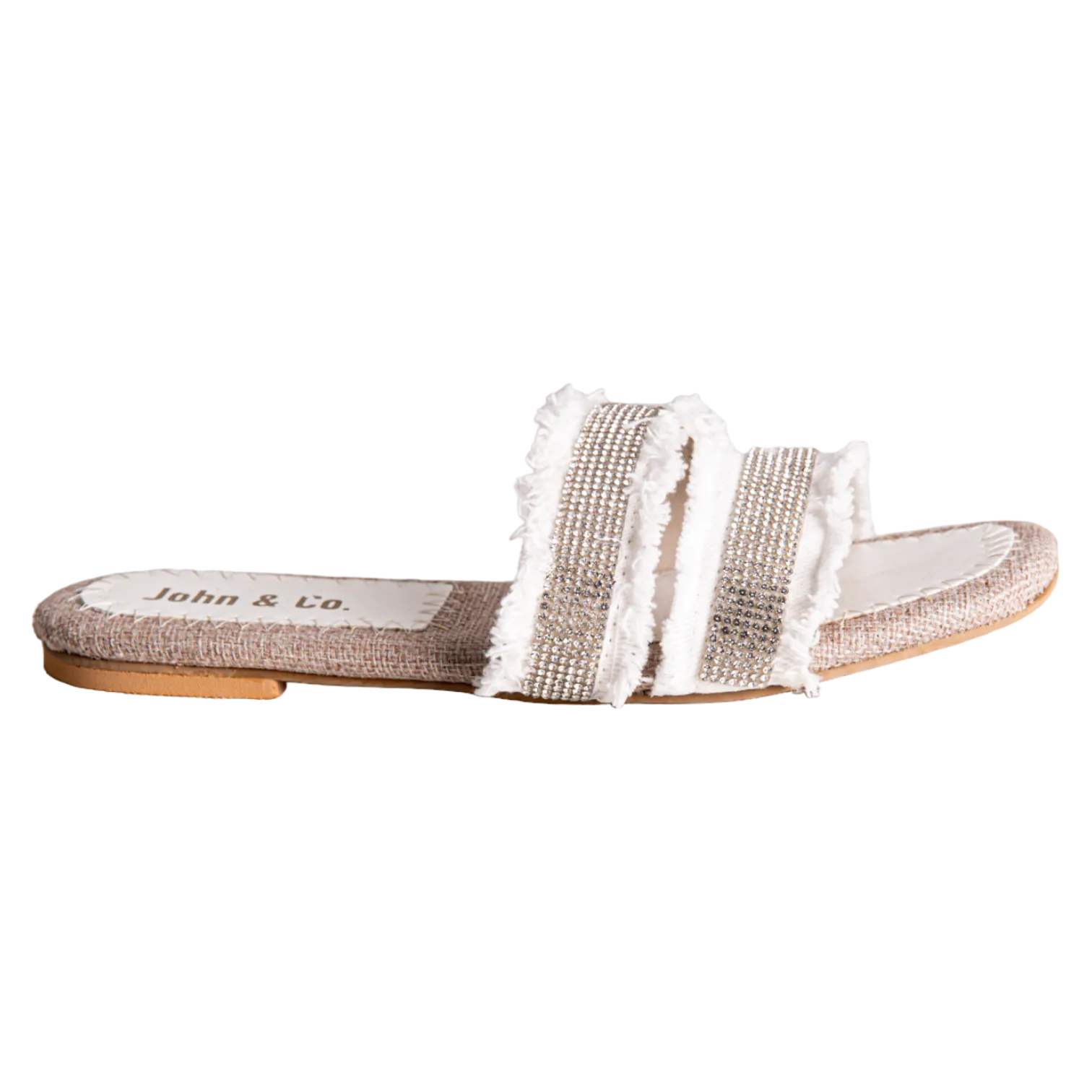 Glitter wave slipper