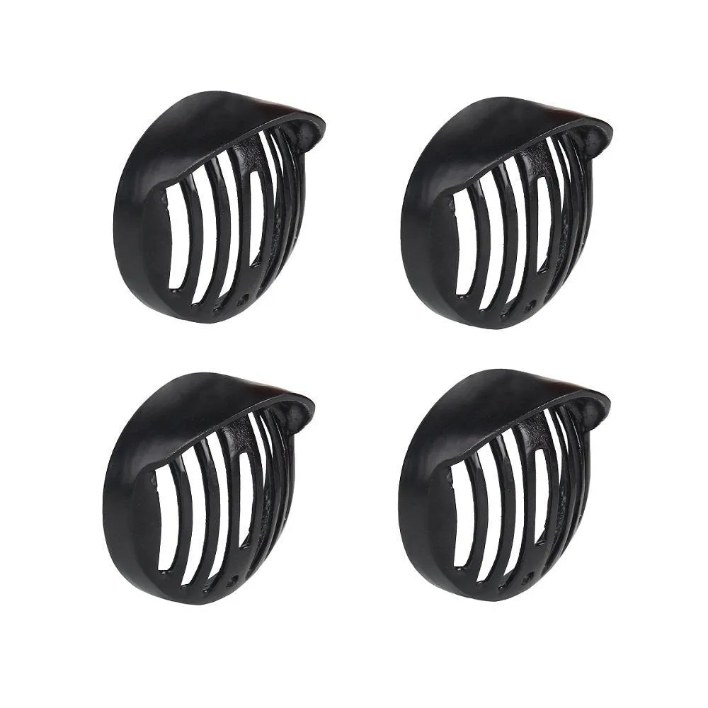 Grill Headlight cap, Indicator,Tail, Eyes Grill Black