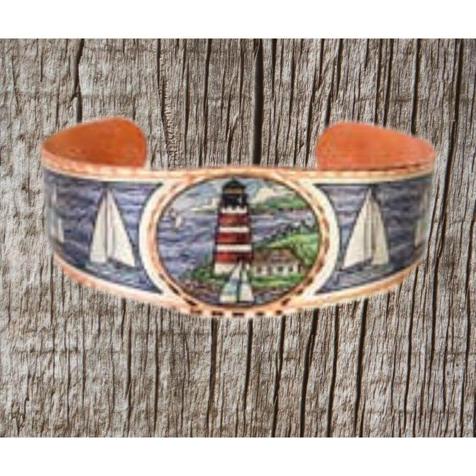Handcrafted Lighthouse Bracelet