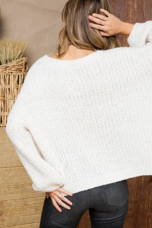 High-Low Sweater