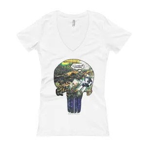 I'd Rather Be Punishing Fitted V-Neck T-Shirt