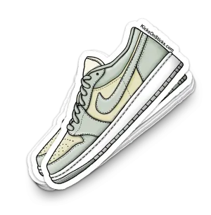Jordan 1 Low "Seafoam" Sneaker Sticker