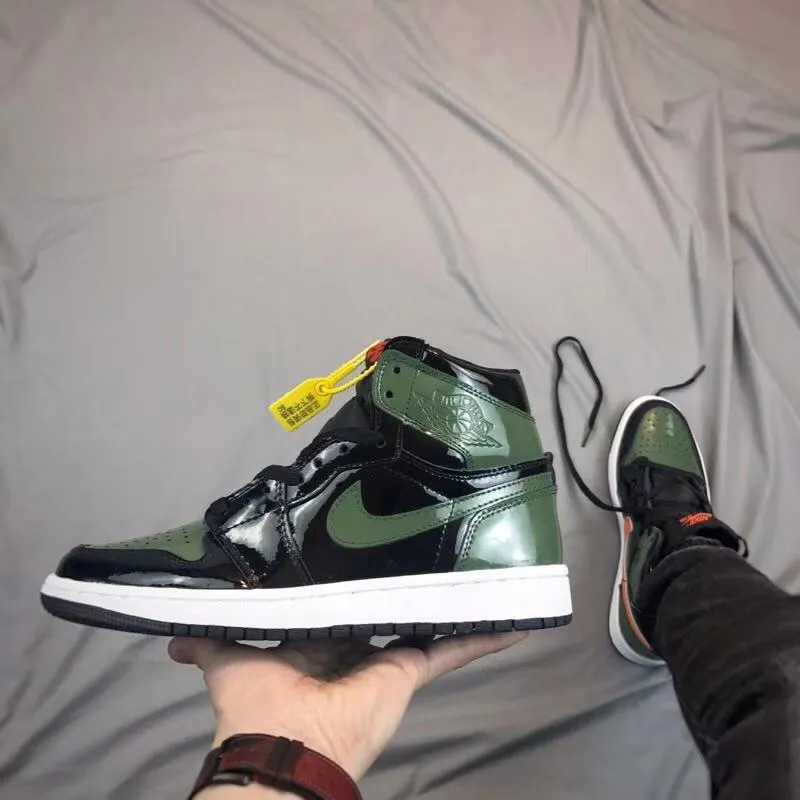 JORDAN 1 RETRO HIGH x SOLEFLY ART BASEL BLACK
