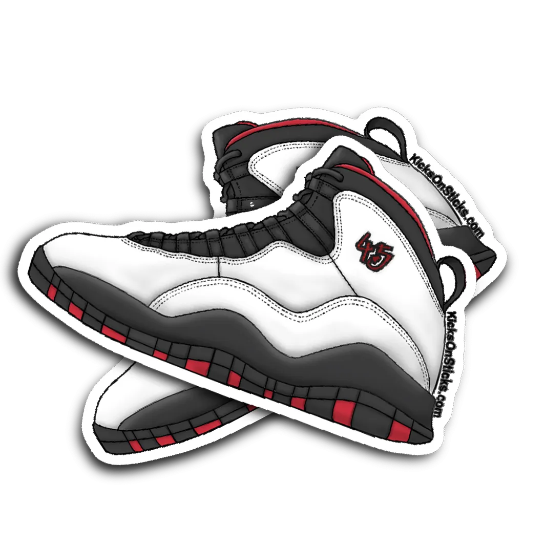Jordan 10 "Double Nickel" Sneaker Sticker