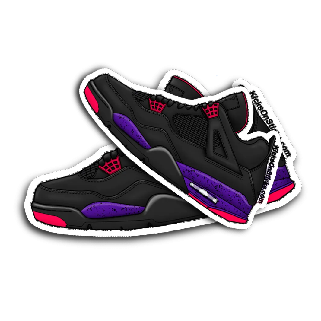 Jordan 4 "Raptor" Sneaker Sticker