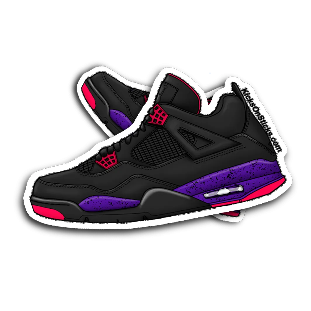 Jordan 4 "Raptor" Sneaker Sticker