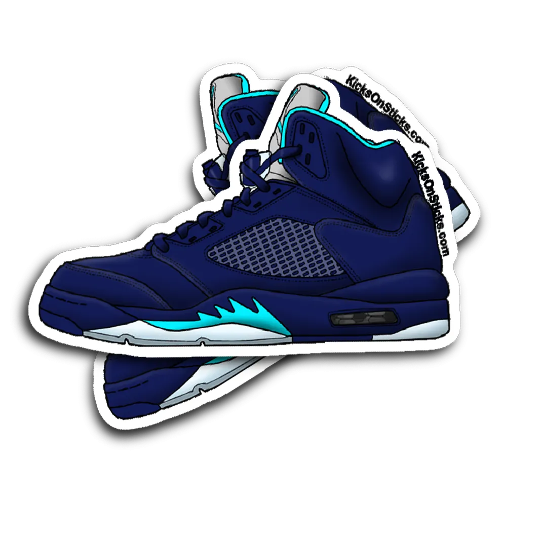 Jordan 5 "PreGrape" Sneaker Sticker