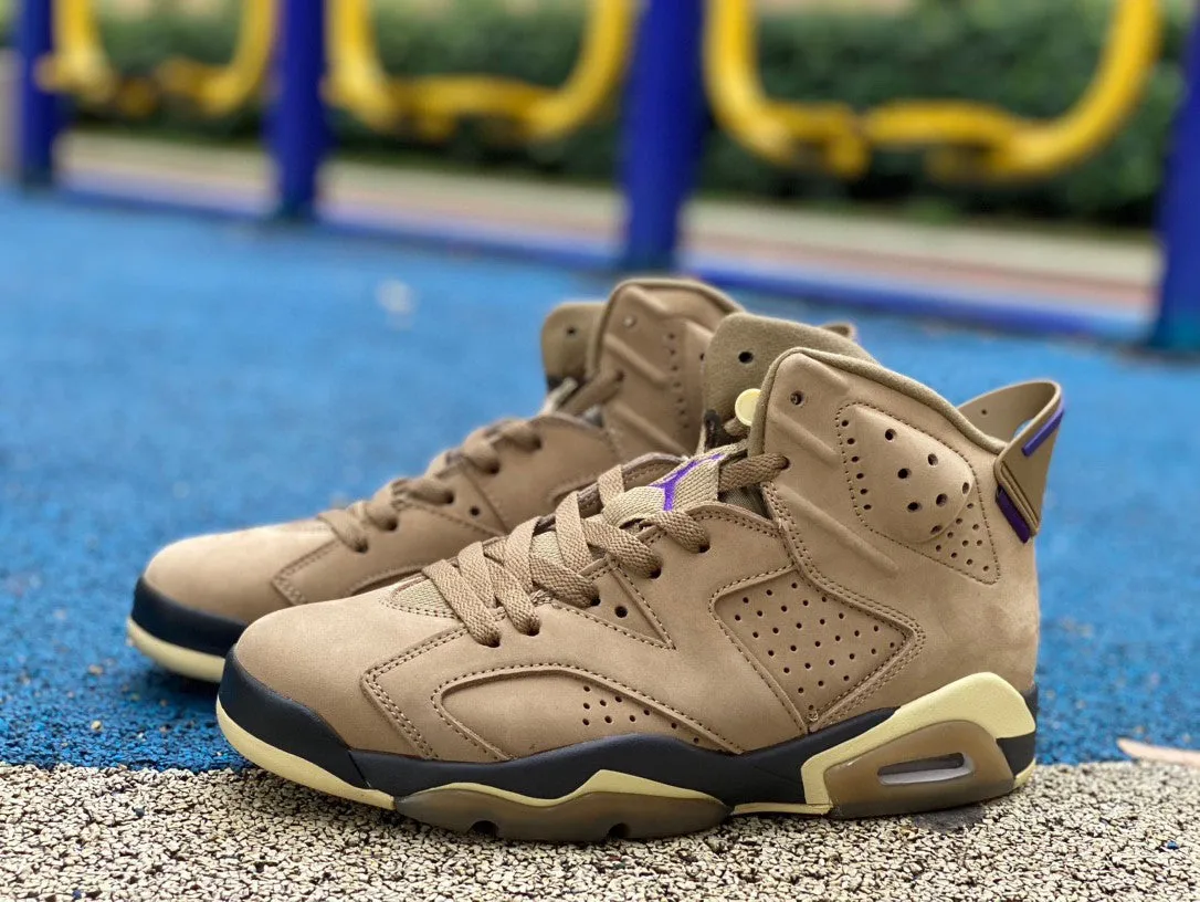 Jordan 6 WMNS Gore-Tex “Brown Kelp