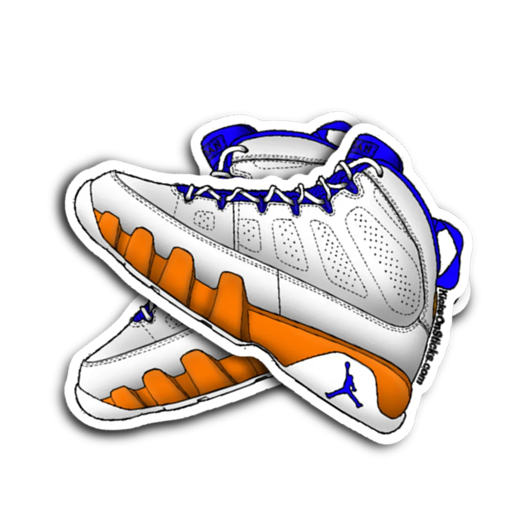 Jordan 9 "Fontay Montana" Sneaker Sticker