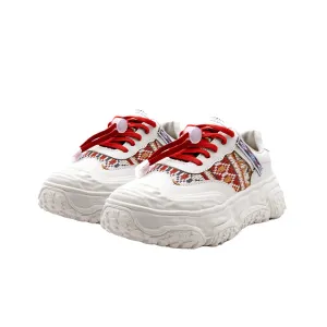 Joy & Mario Women's High Sole Sneakers