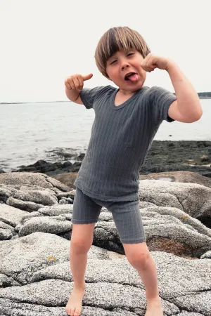 Kids Pointelle Bicycle Short