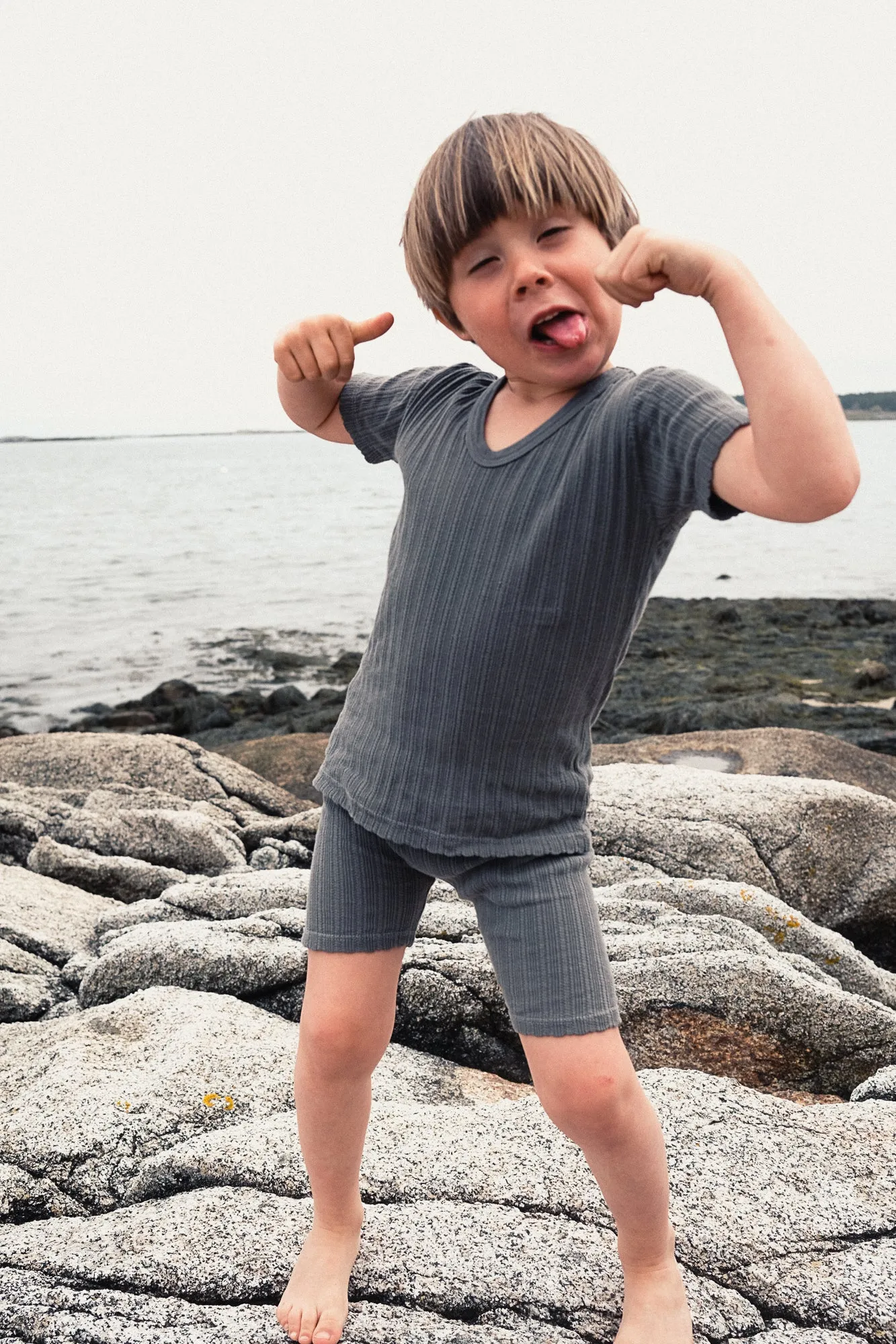Kids Pointelle Bicycle Short