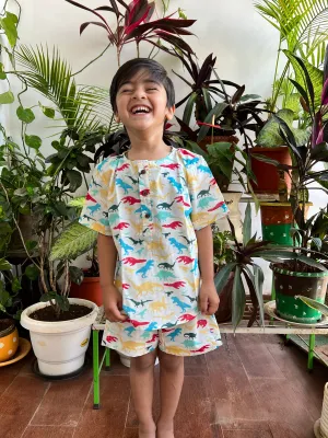 Klingaru Summer Short Set  -  Dino