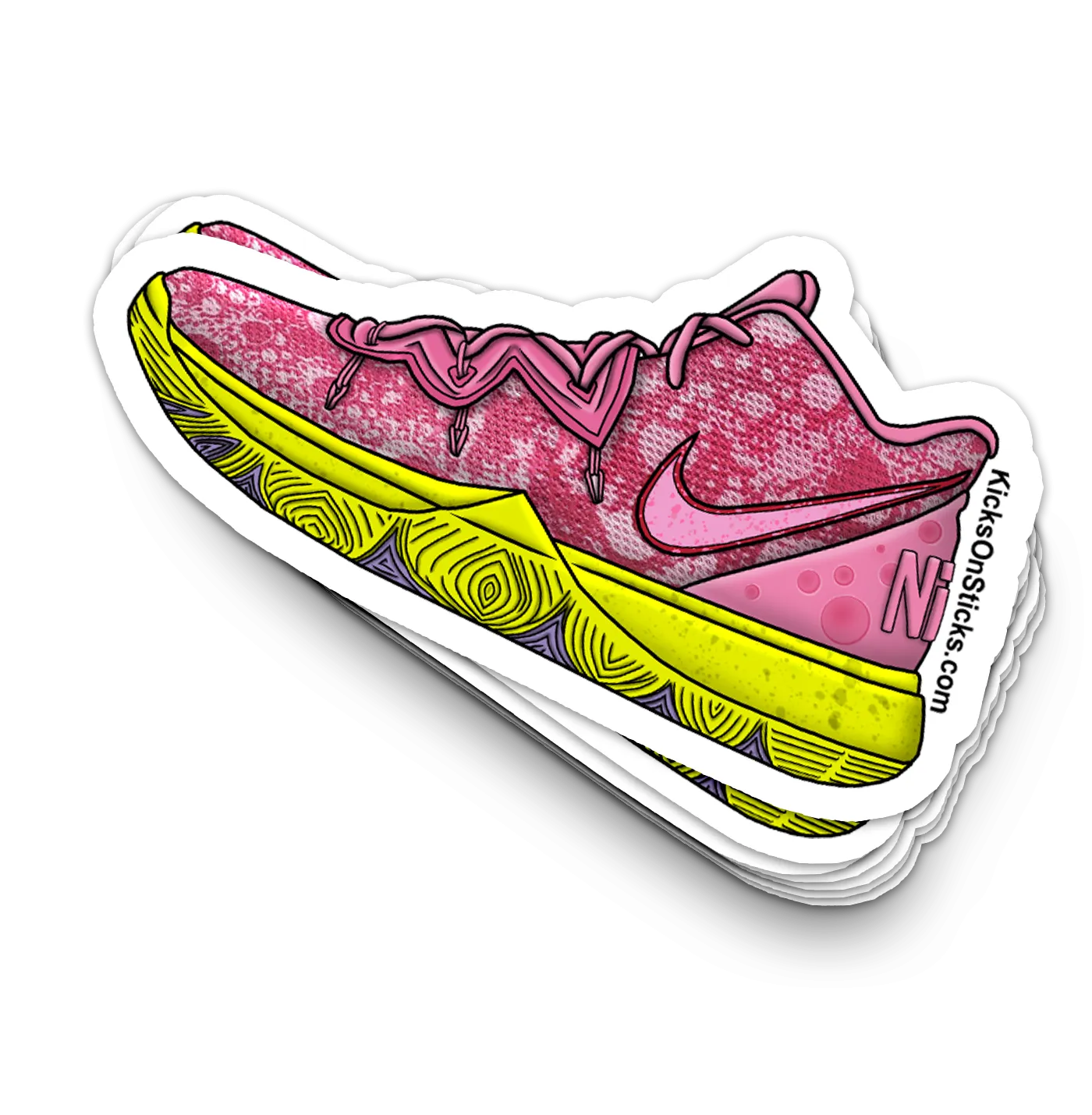 Kyrie 5 "Patrick" Sneaker Sticker