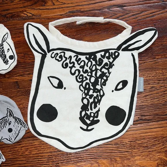 Land of Nod Bib and Bootie Bundle