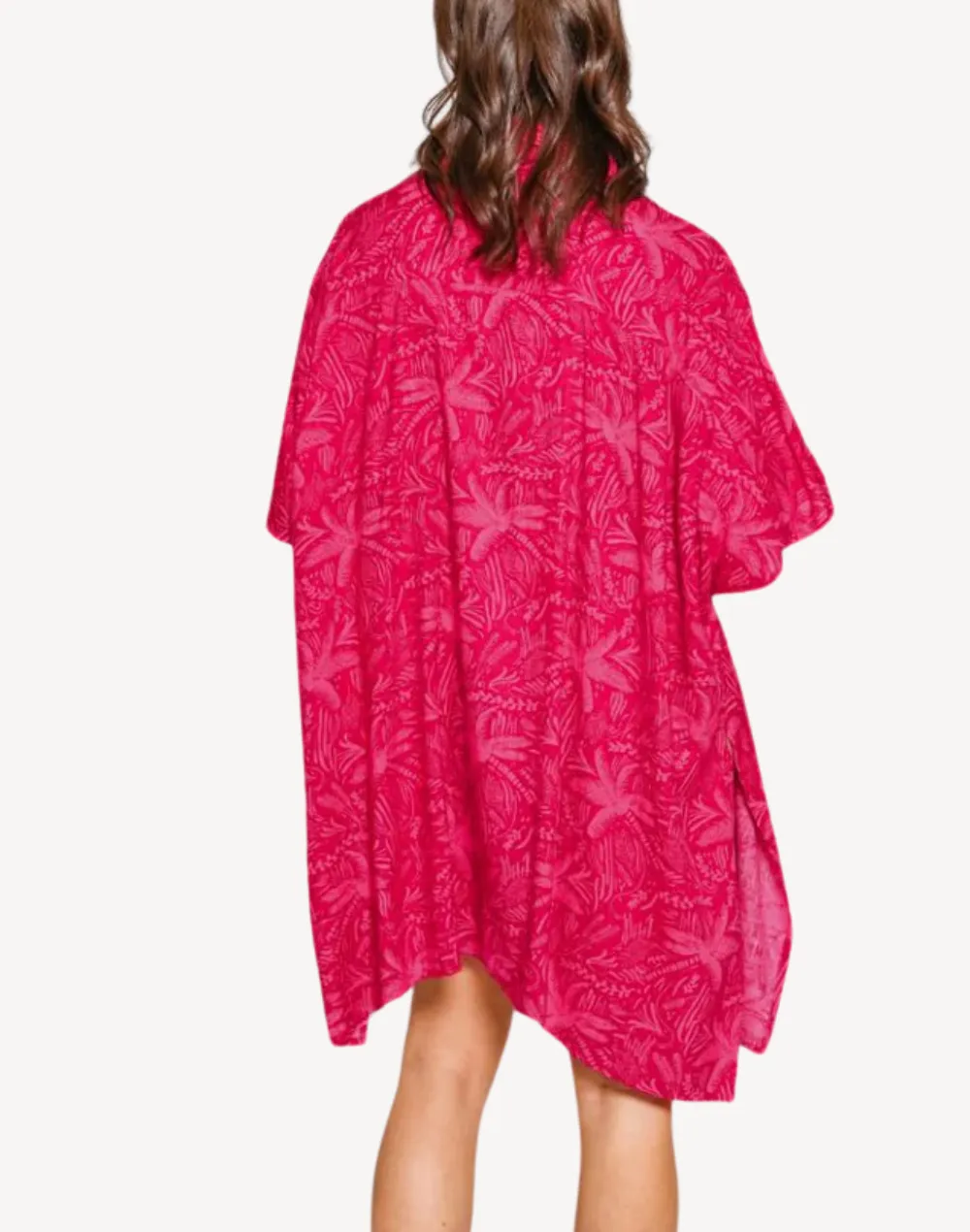 Las Palmas Big Shirt Cover Up