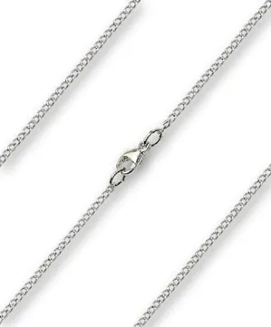 Light Curb Chain Sterling Silver 20"