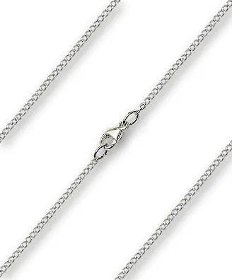 Light Curb Chain Sterling Silver 20"