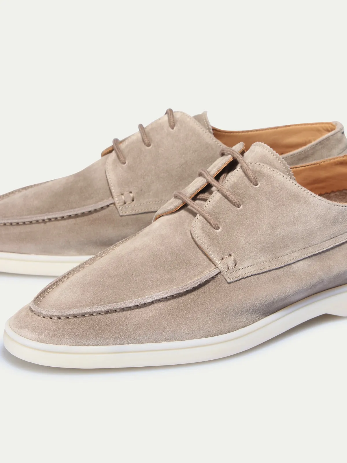 Light Grey - Boat Loafers