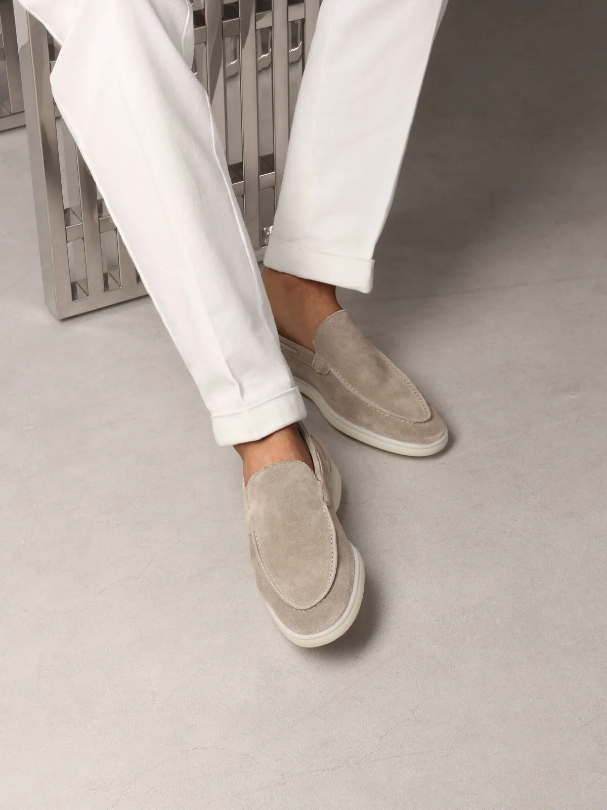 Light Grey - Yacht Loafers