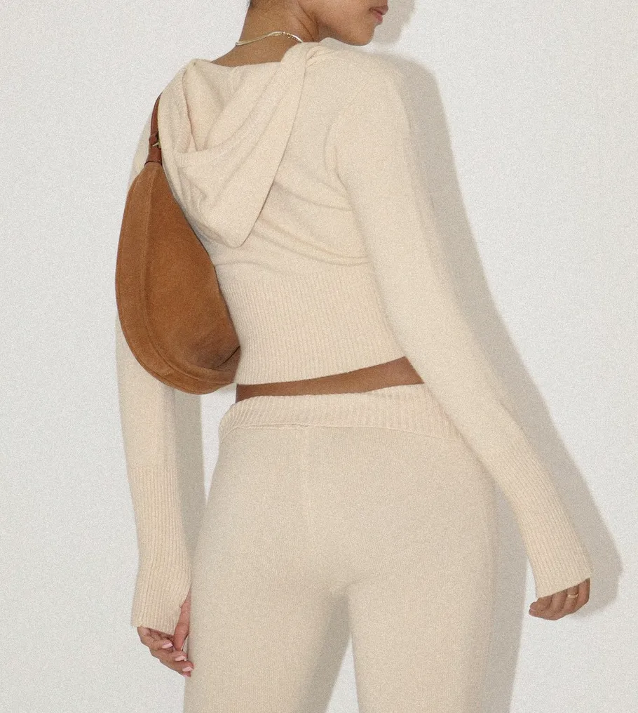 Long Sleeve Zip Up Hoodie Sweater