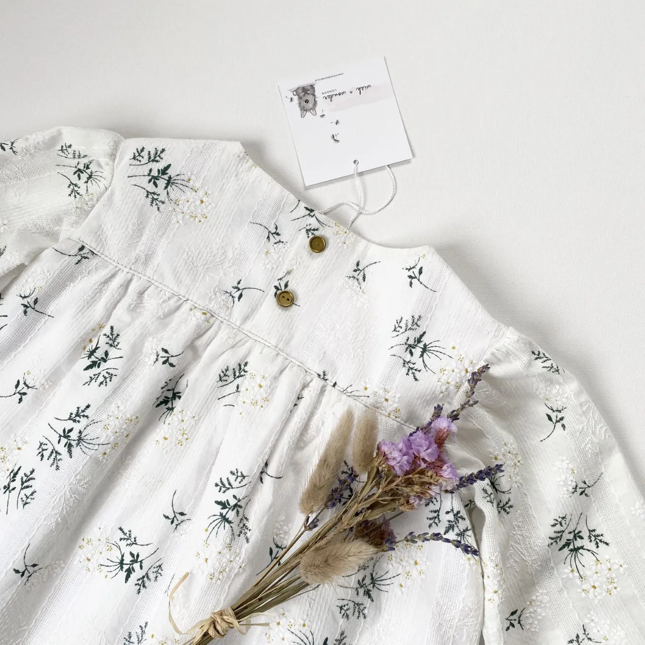 'Made to Order' Long Sleeve Boho Dress