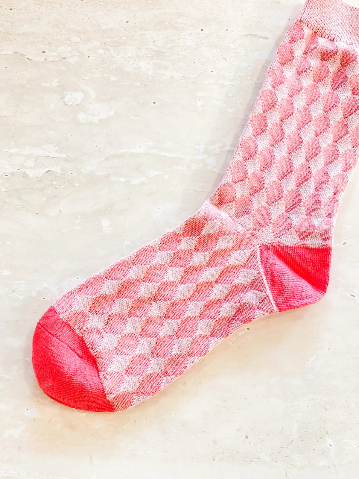 Maison Diamond Crew Socks