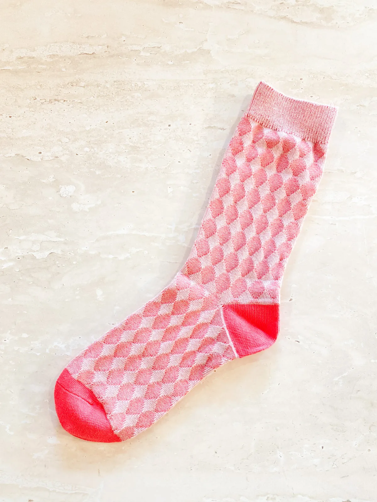 Maison Diamond Crew Socks