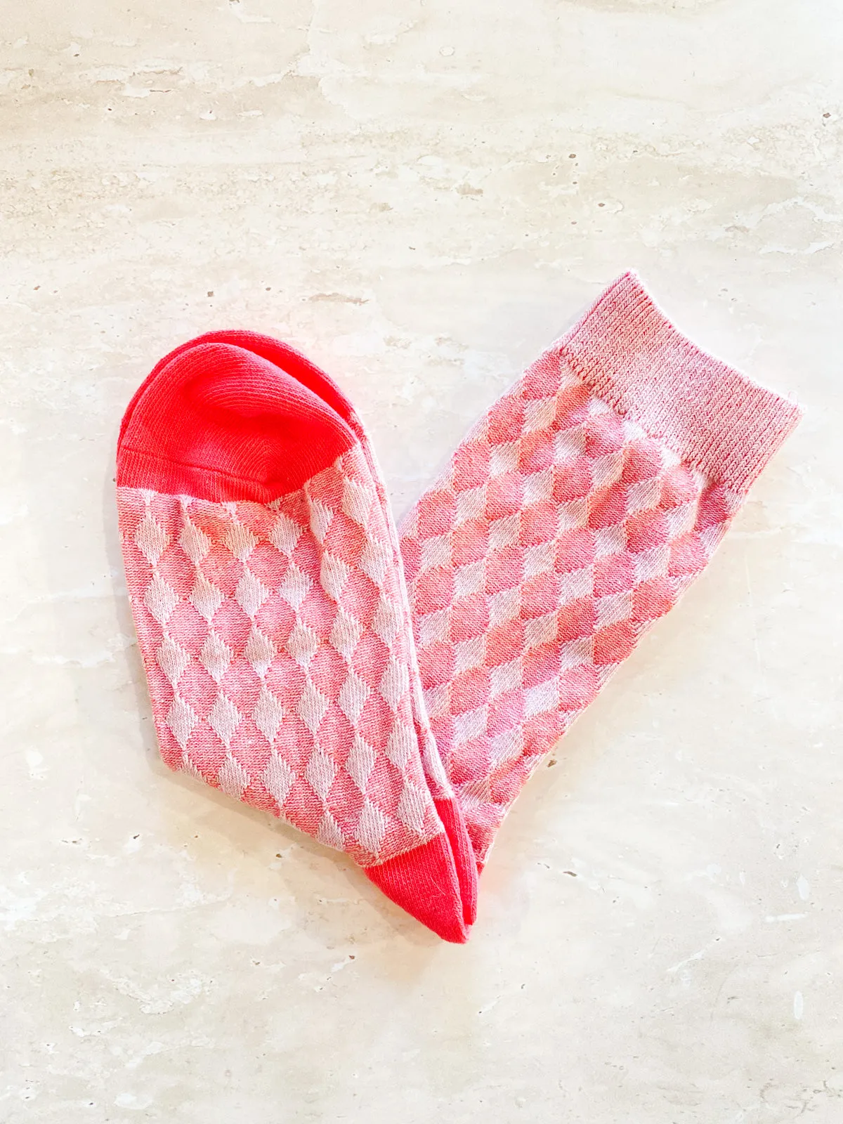 Maison Diamond Crew Socks
