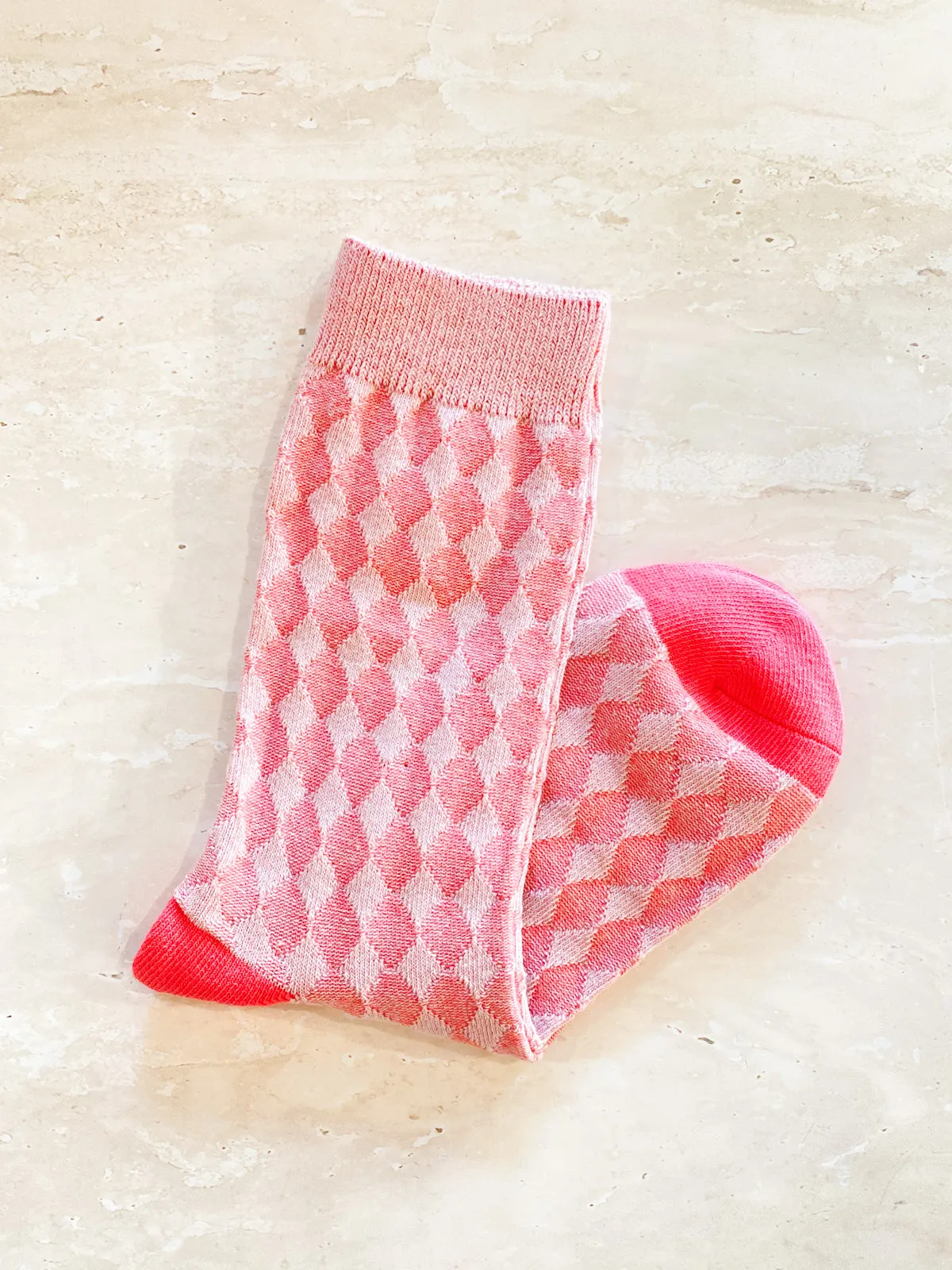 Maison Diamond Crew Socks
