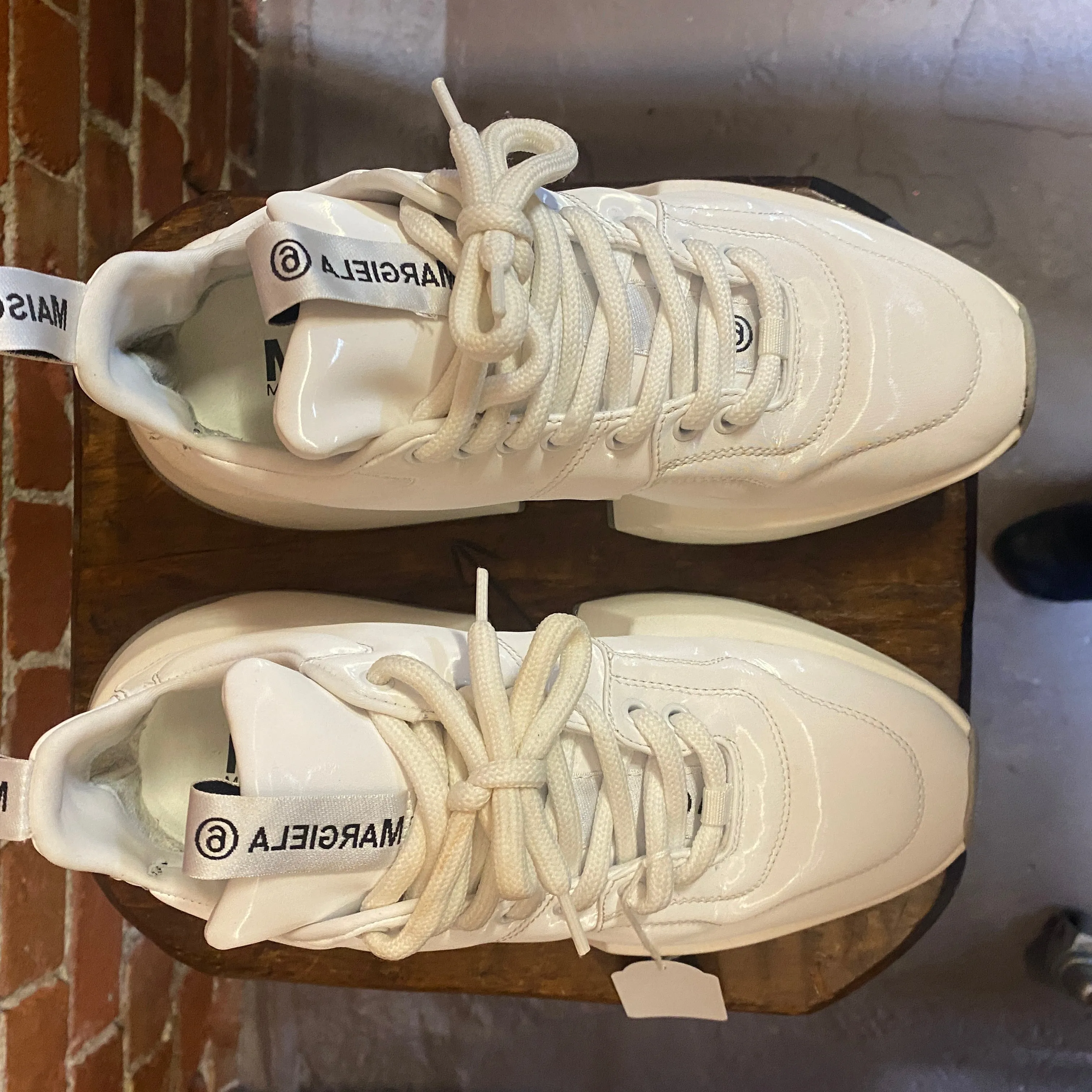 MARTIN MARGEILA MM6  reflector sneakers