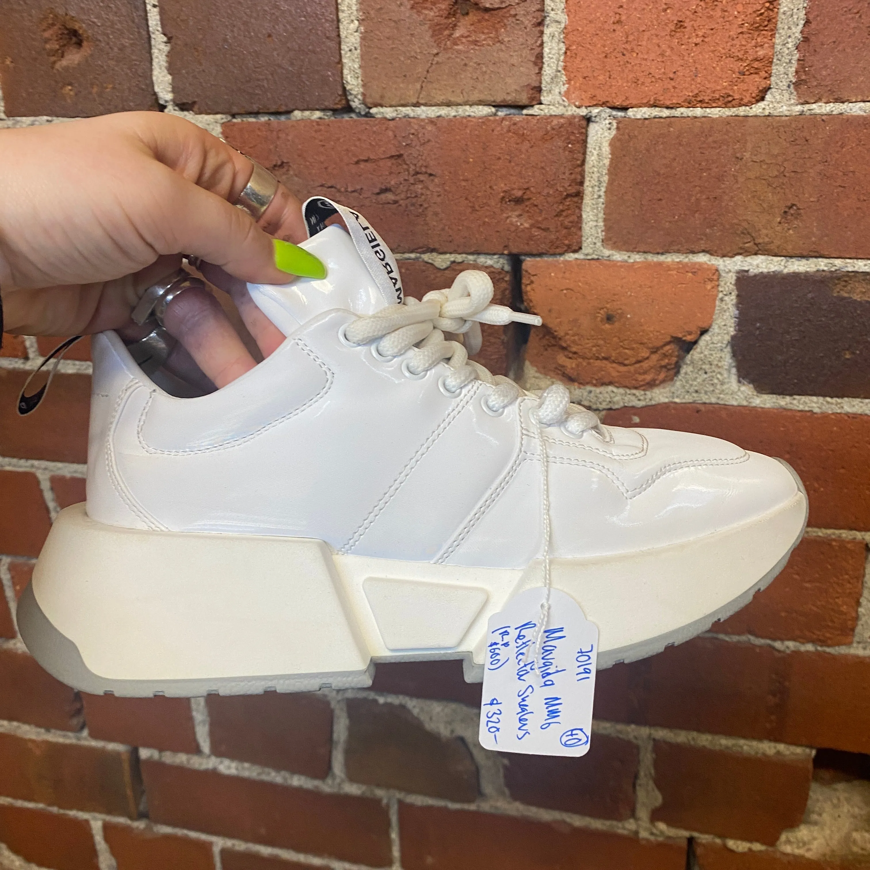 MARTIN MARGEILA MM6  reflector sneakers