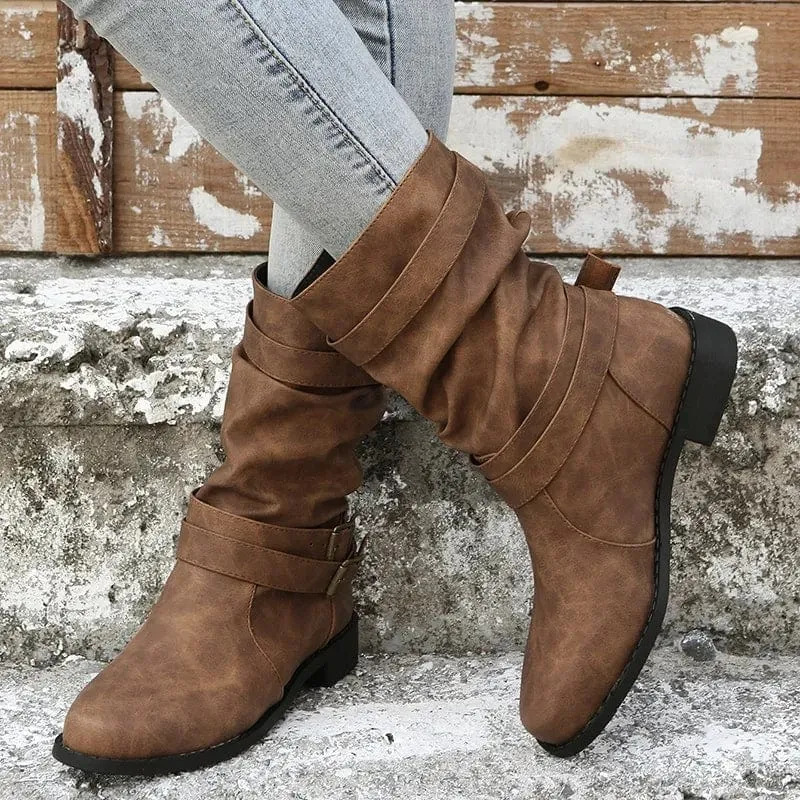 Meira - Vintage Boots - Chic - Seasoncollection- Everyday Wear