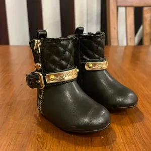Michael Kors Baby Kendra 2 Crib Booties boots shoes new Girls Infant Size 1