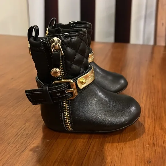 Michael Kors Baby Kendra 2 Crib Booties boots shoes new Girls Infant Size 1