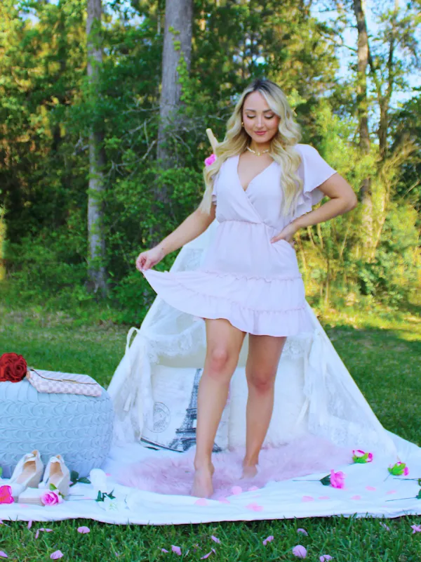 Mimosas In The Morning Dress, Light Mauve