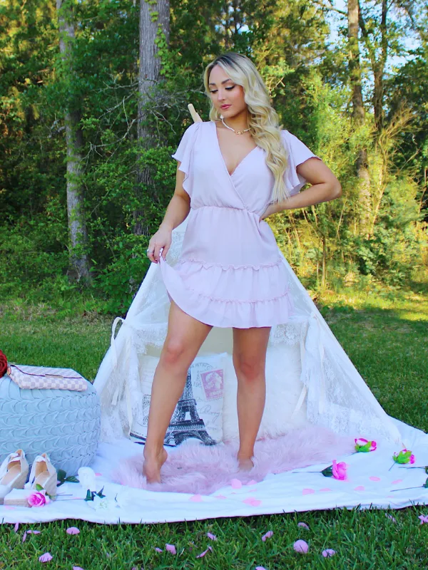 Mimosas In The Morning Dress, Light Mauve
