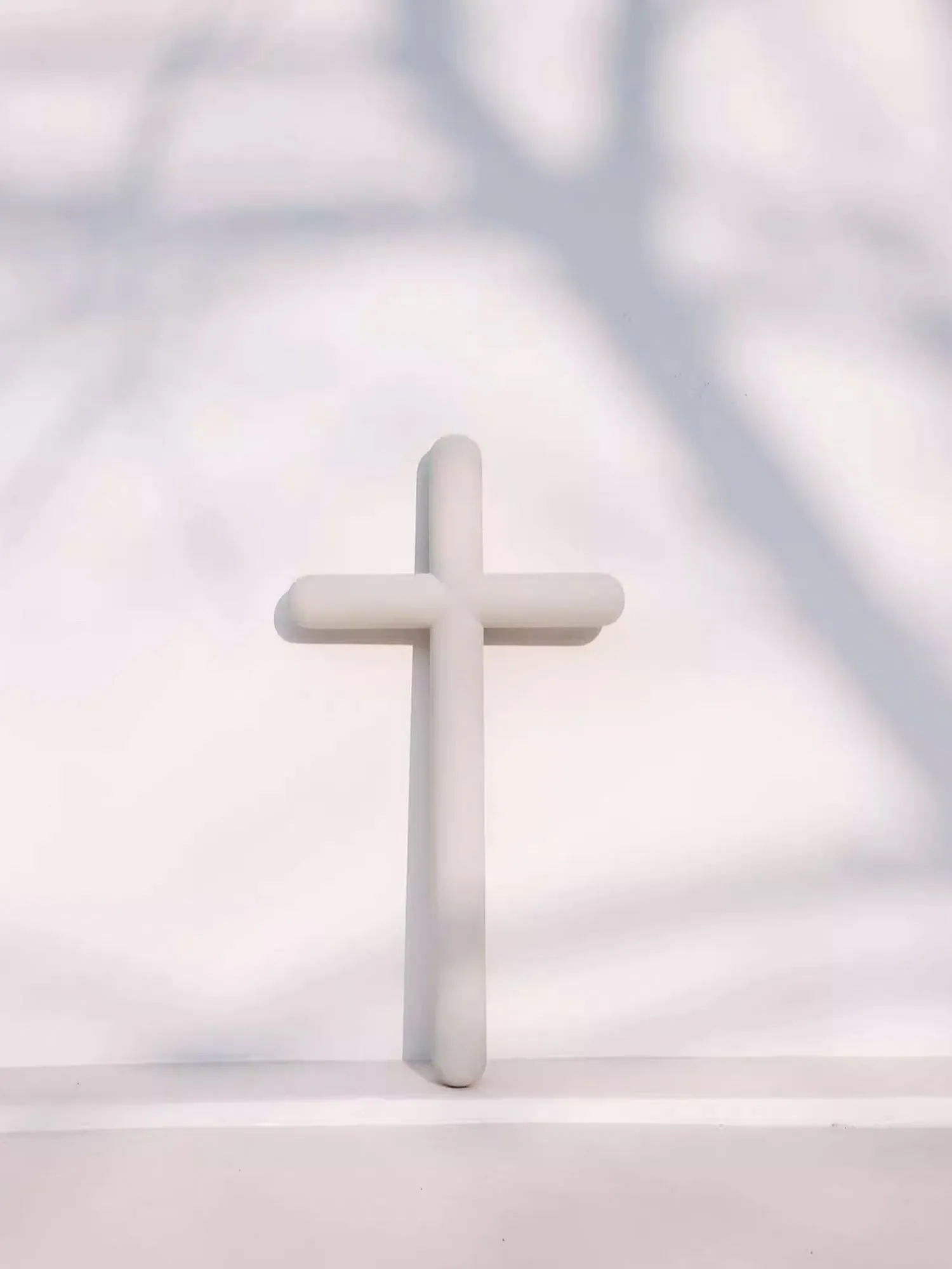 Minimalist Concrete Cross v2 {Wall Cross}