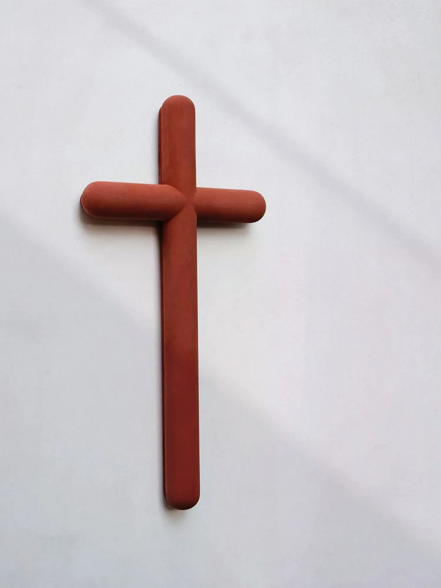 Minimalist Concrete Cross v2 {Wall Cross}