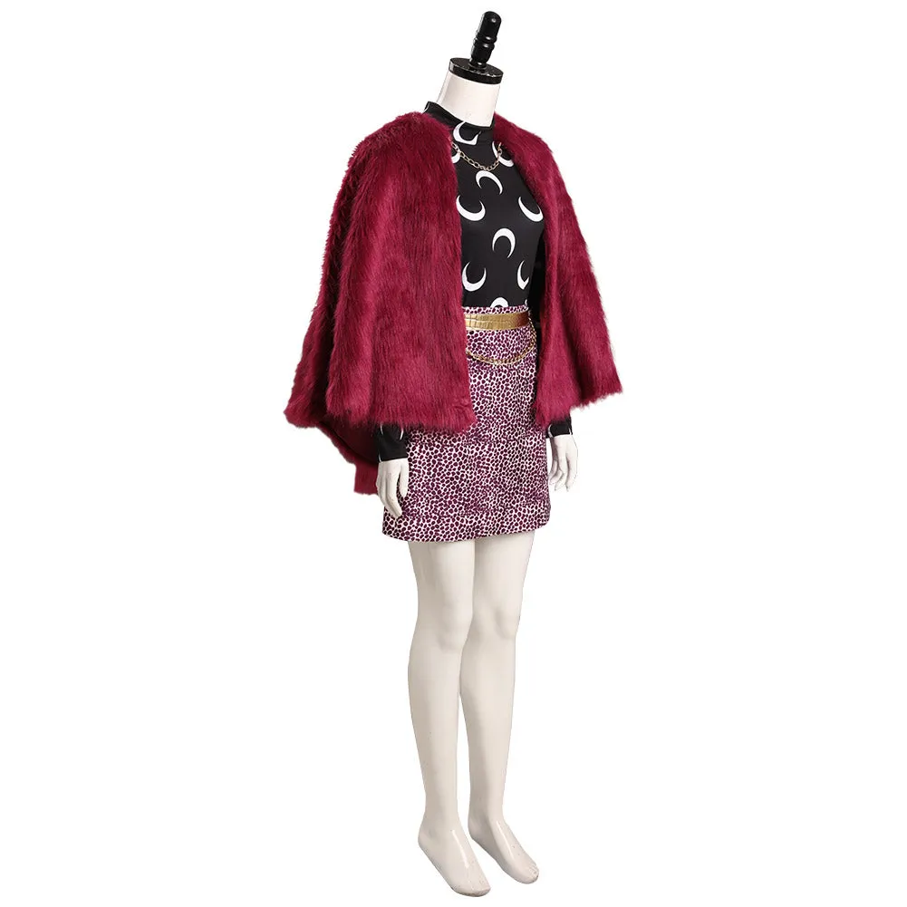 Monster High 2022 Clawdeen Wolf Cosplay Costume Outfits Halloween Carnival Suit