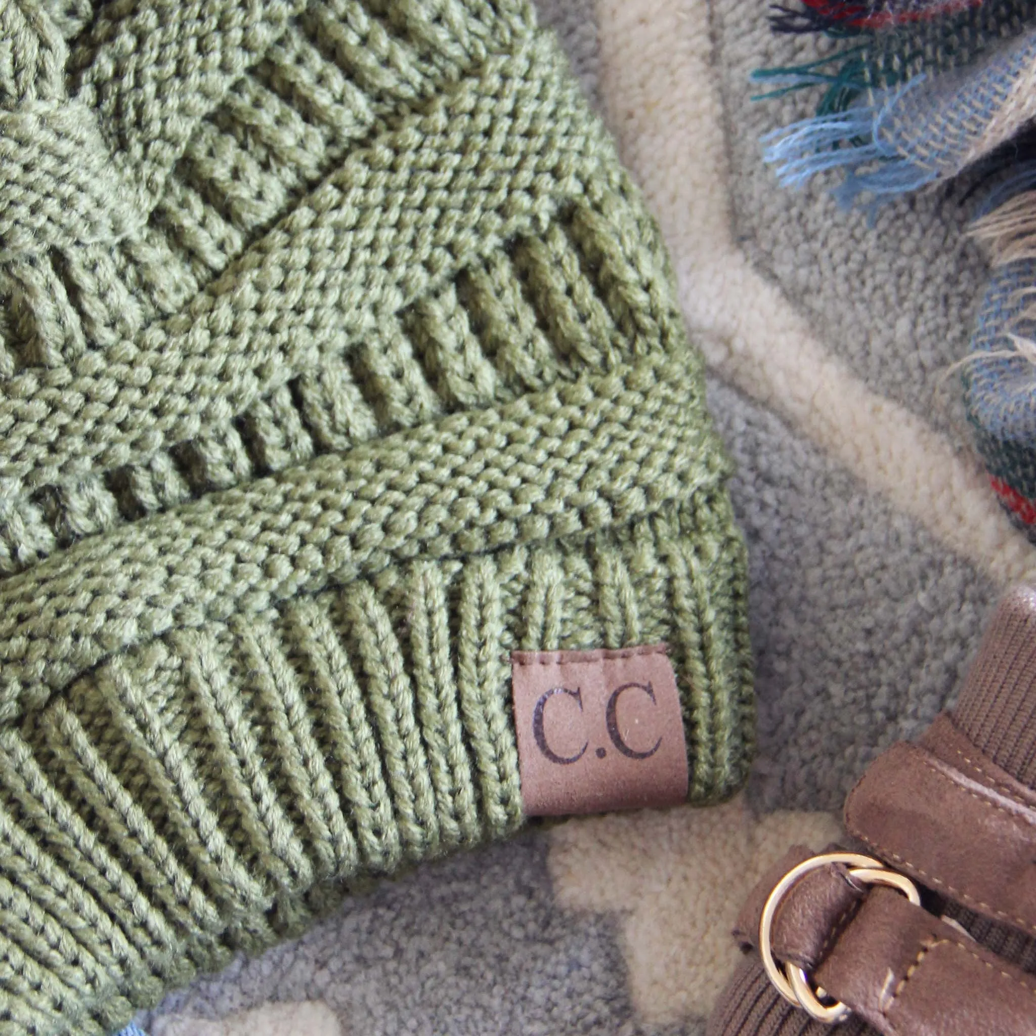 Mount Stewart Beanie in Sage