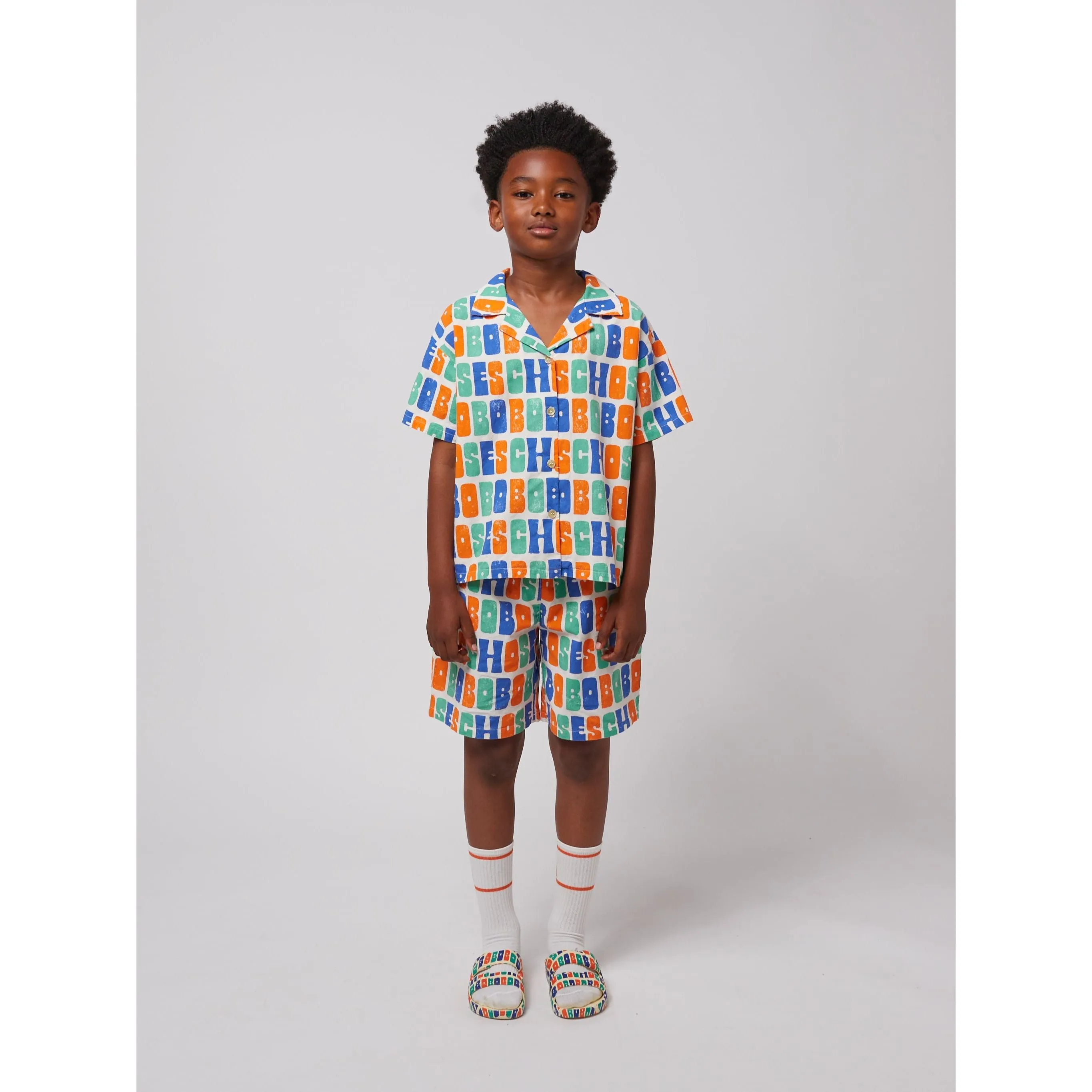 Multicolor Bobo Choses Woven Shorts